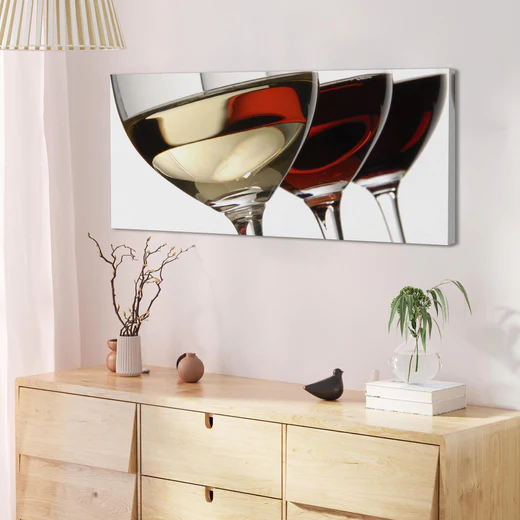 Red White Wine Glasses